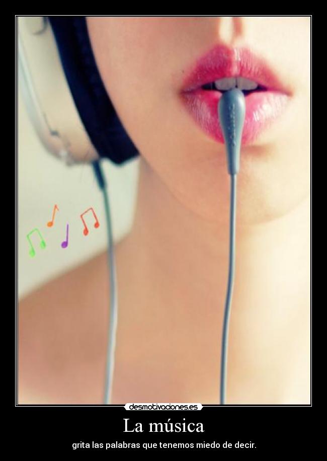 La música -