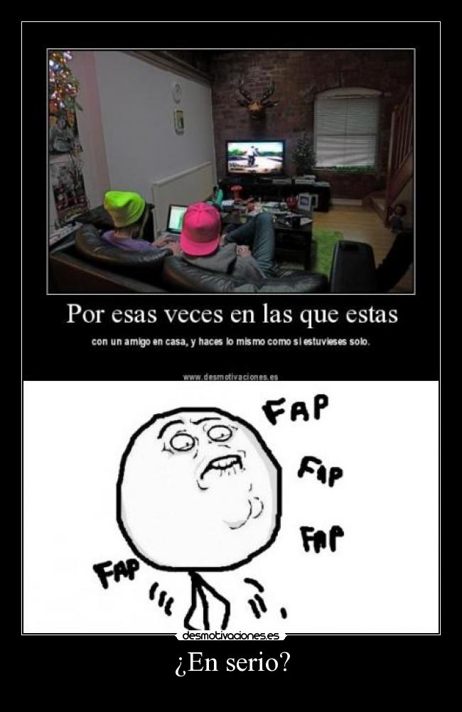 ¿En serio? -