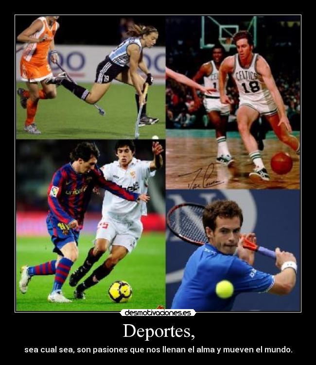 Deportes, -