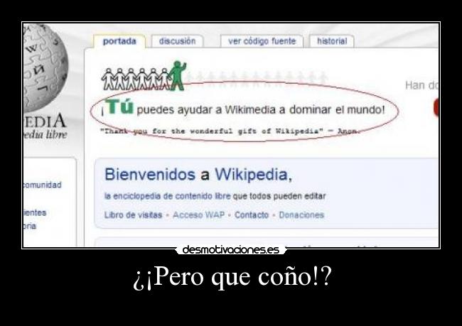 ¿¡Pero que coño!? -