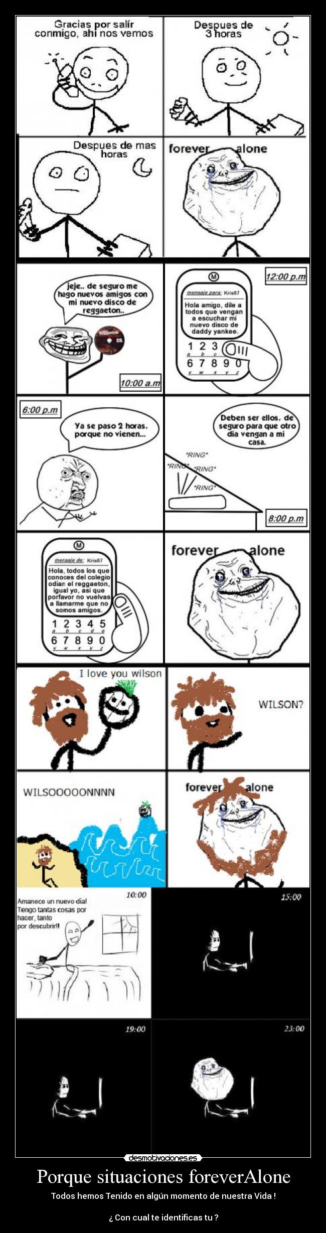 Porque situaciones foreverAlone - 