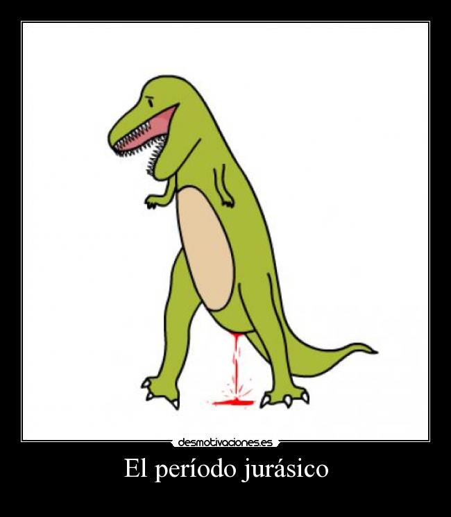 carteles dinosaurios periodo desmotivaciones