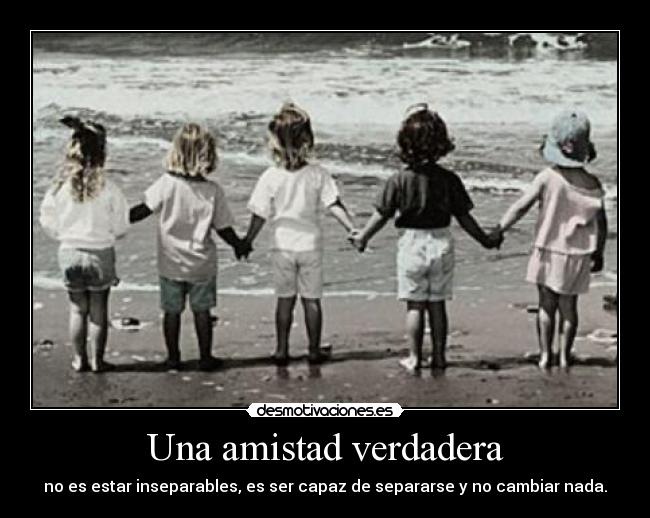 Una amistad verdadera - 