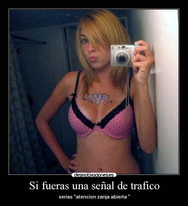 Si fueras una señal de trafico - 