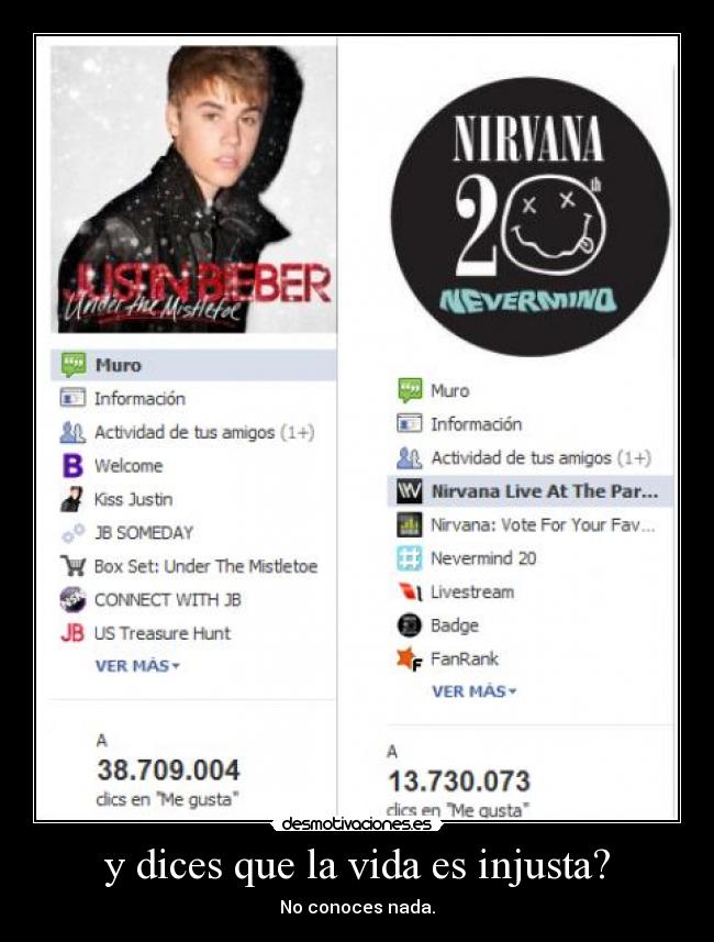 y dices que la vida es injusta? - 