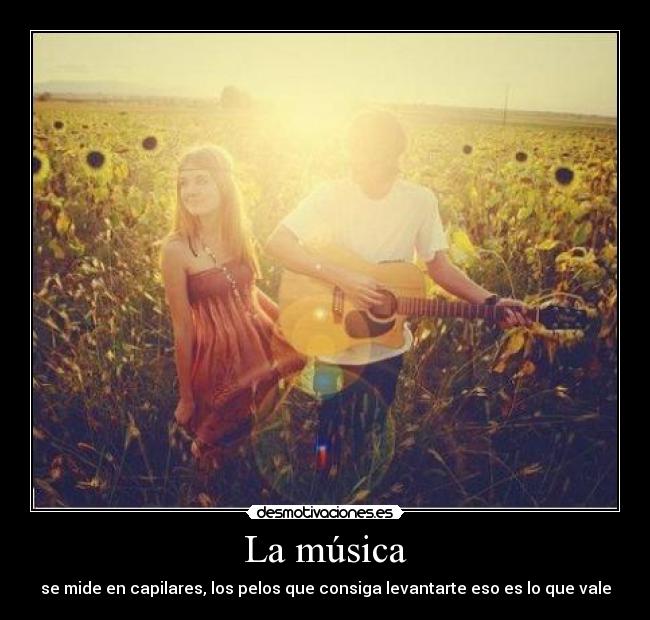 La música -