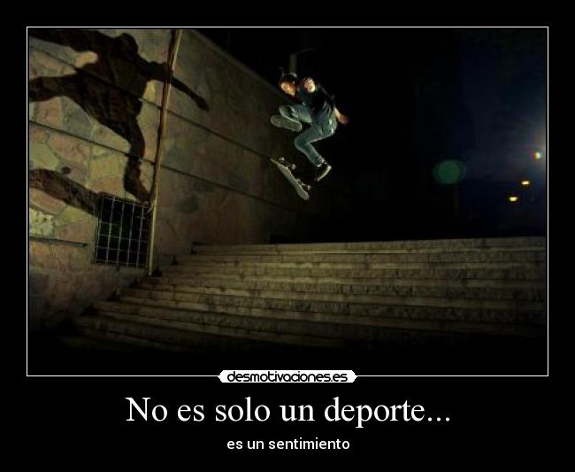 No es solo un deporte... -