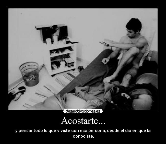 Acostarte... - 