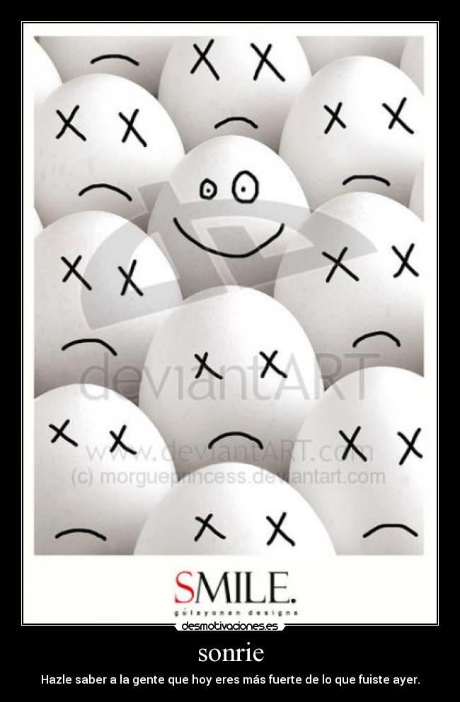 sonrie -