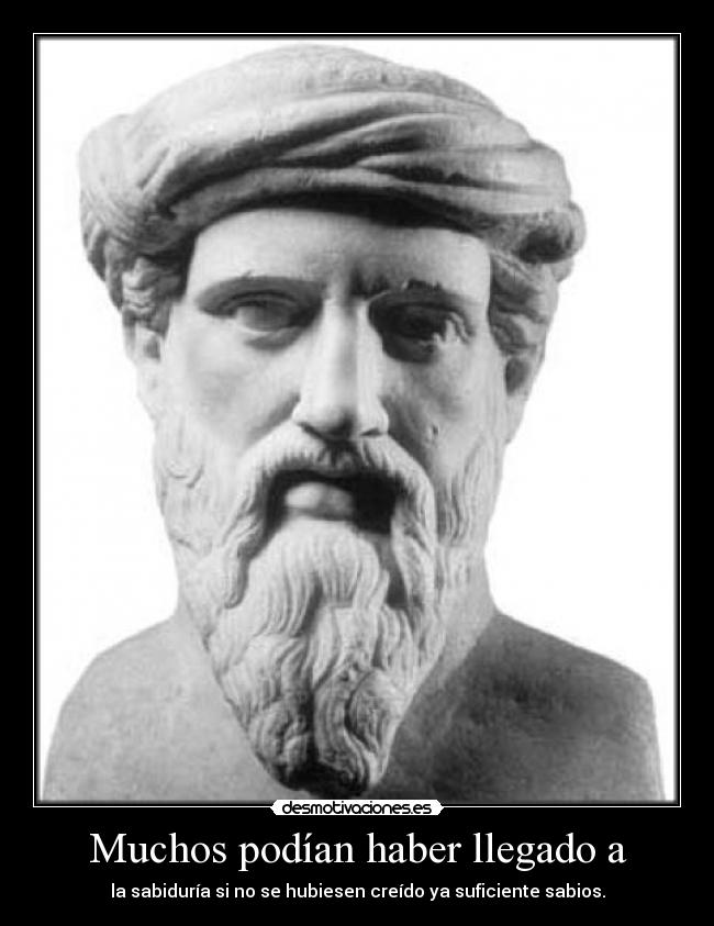 Muchos podían haber llegado a - 