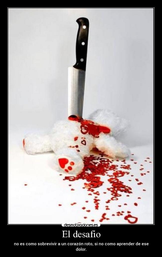 carteles desafio desmotivaciones