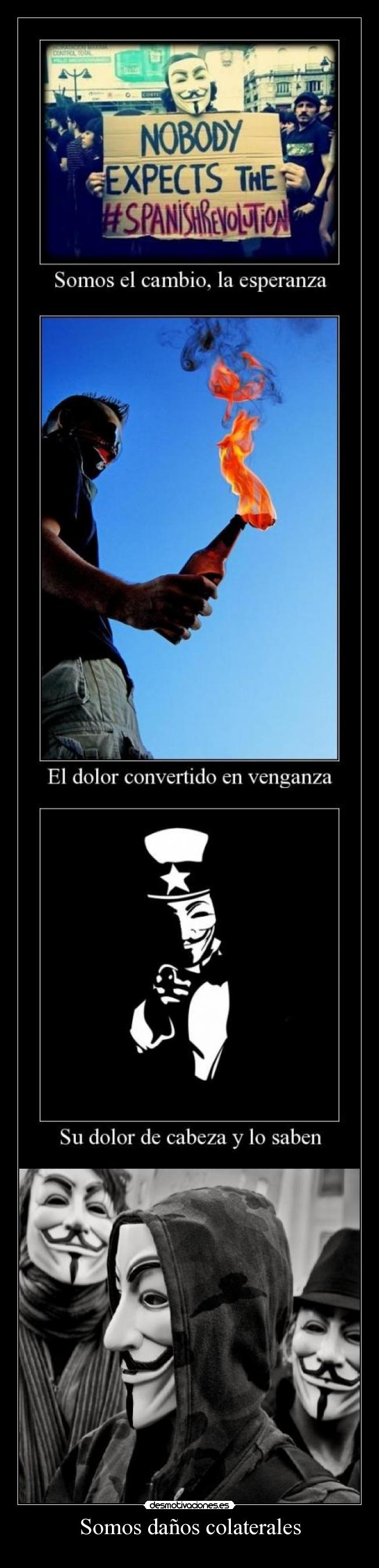 Somos daños colaterales - 