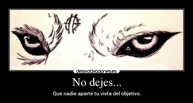 No dejes... - 