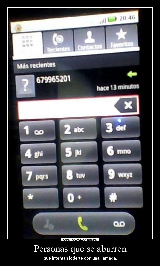 Personas que se aburren -