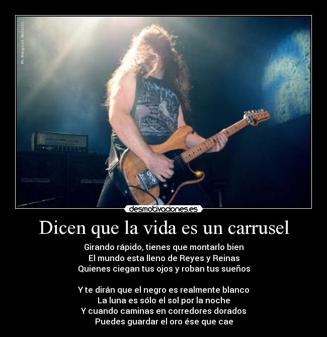 carteles vida metal desmotivaciones