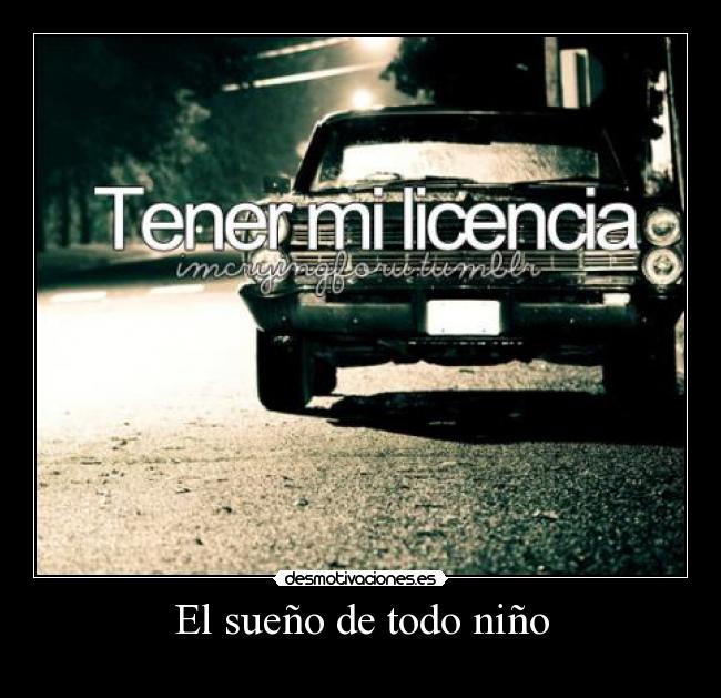 El sueño de todo niño -