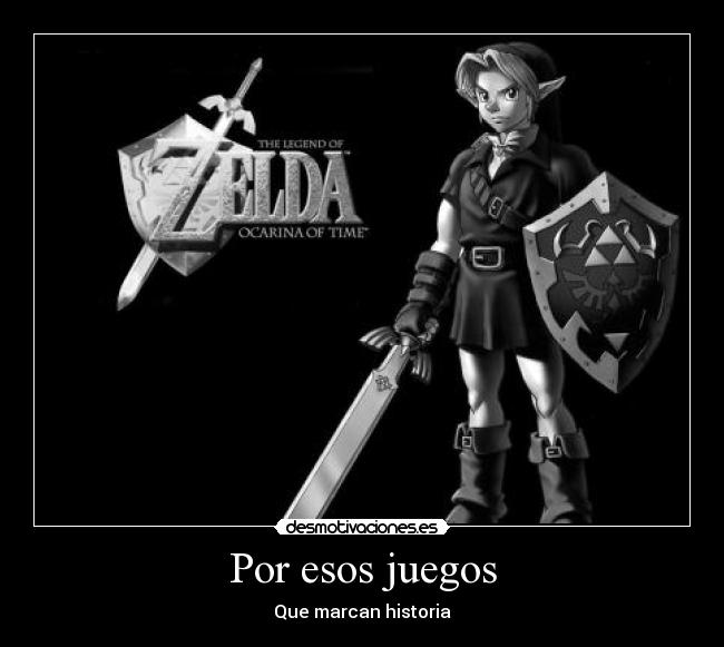 carteles zelda ocarina time desmotivaciones