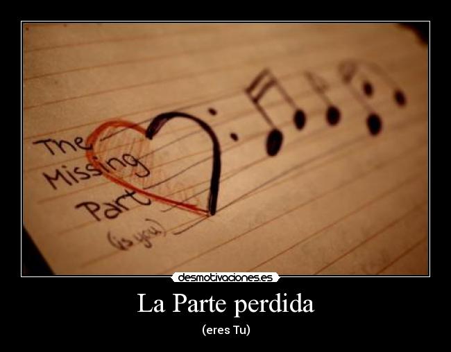 La Parte perdida -