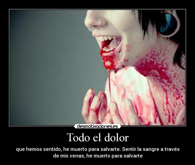 carteles dolor lalallala desmotivaciones