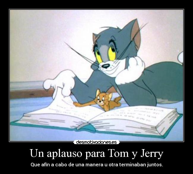 Un aplauso para Tom y Jerry -