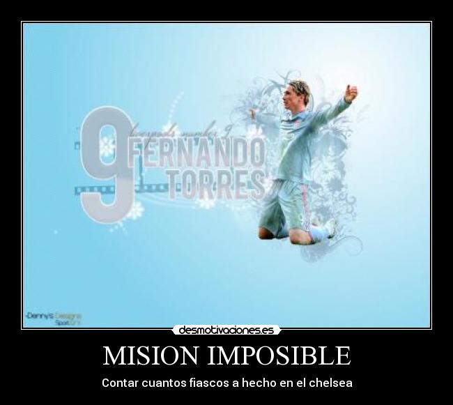 MISION IMPOSIBLE - Contar cuantos fiascos a hecho en el chelsea