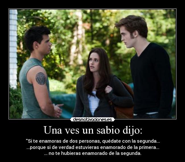 Una ves un sabio dijo: - 