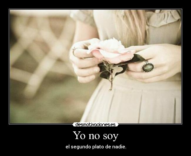 Yo no soy - 