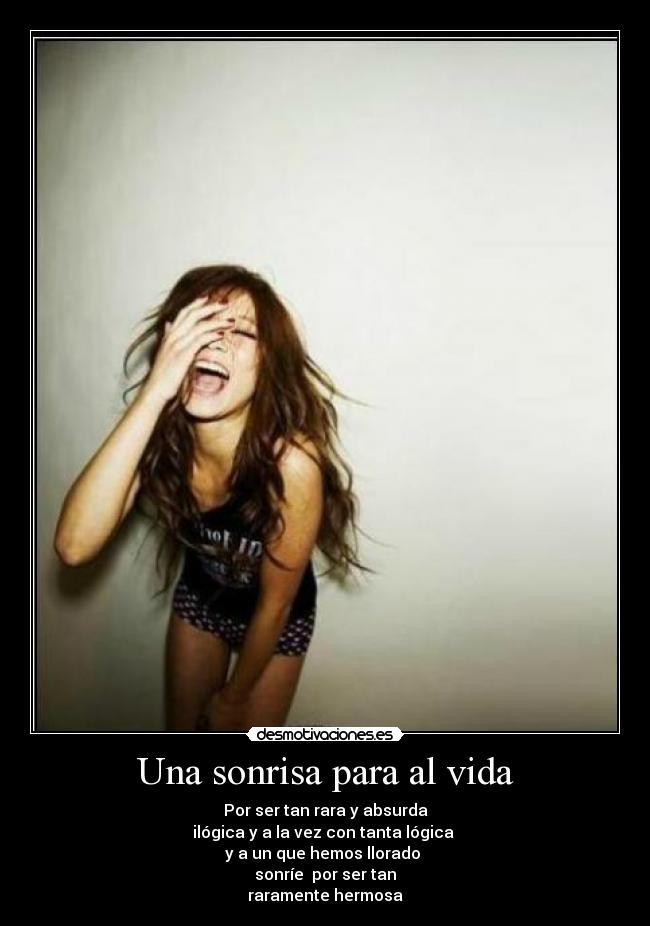 Una sonrisa para al vida -