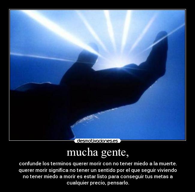 mucha gente, -