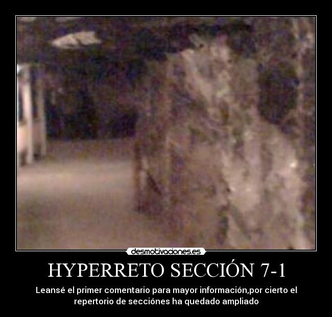 HYPERRETO SECCIÓN 7-1 - 