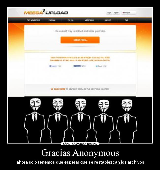 Gracias Anonymous -