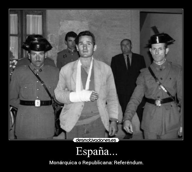 España... - Monárquica o Republicana: Referéndum.