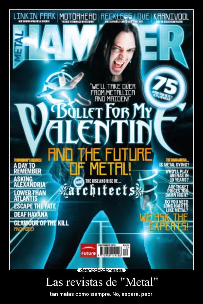 Las revistas de Metal -