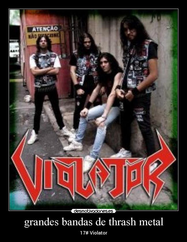 grandes bandas de thrash metal - 17# Violator