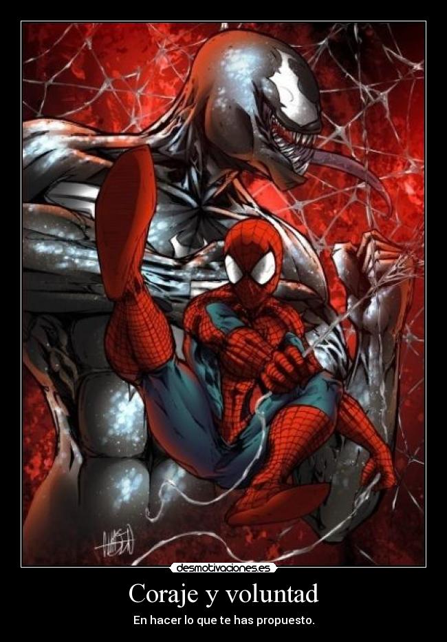 carteles nersa spiderman desmotivaciones