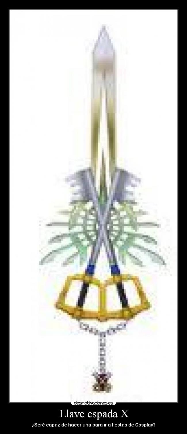 Llave espada X - 