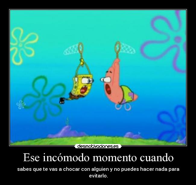 carteles mariazueraa con otro cartel bob esponja desmotivaciones