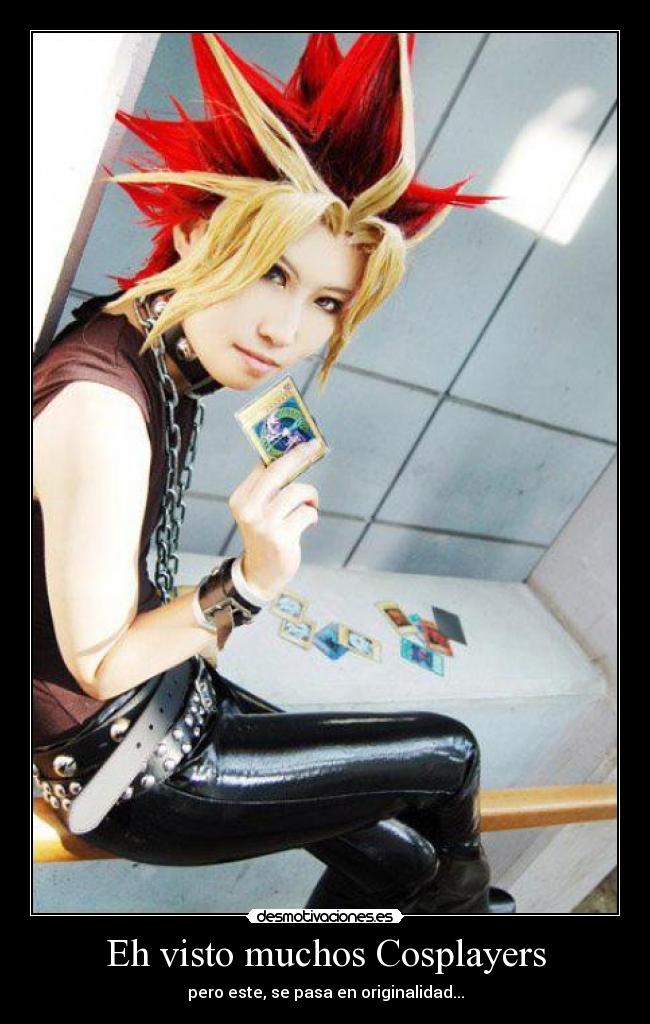 Eh visto muchos Cosplayers - pero este, se pasa en originalidad...