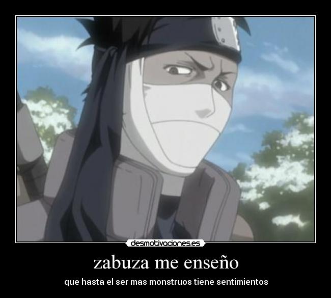 zabuza me enseño -