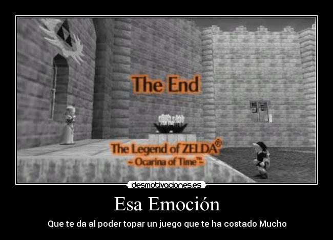 Esa Emoción - Que te da al poder topar un juego que te ha costado Mucho