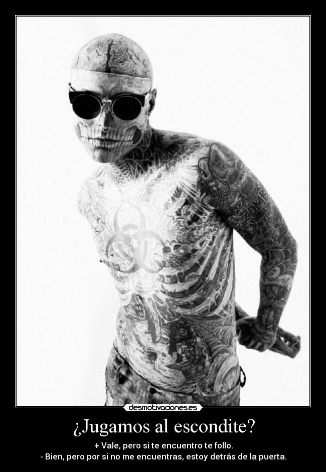 ¿Jugamos al escondite? -