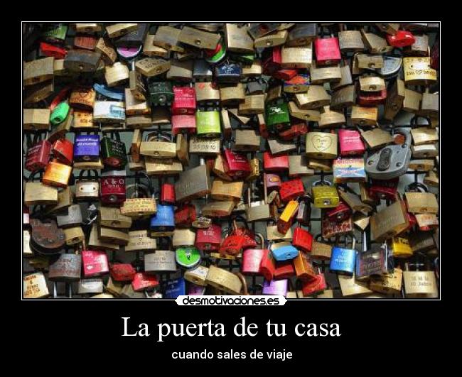 La puerta de tu casa - 