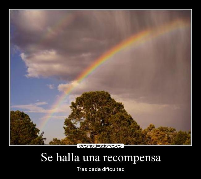 Se halla una recompensa - Tras cada dificultad