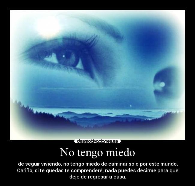No tengo miedo -