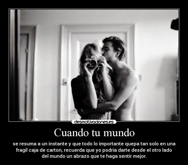 Cuando tu mundo -