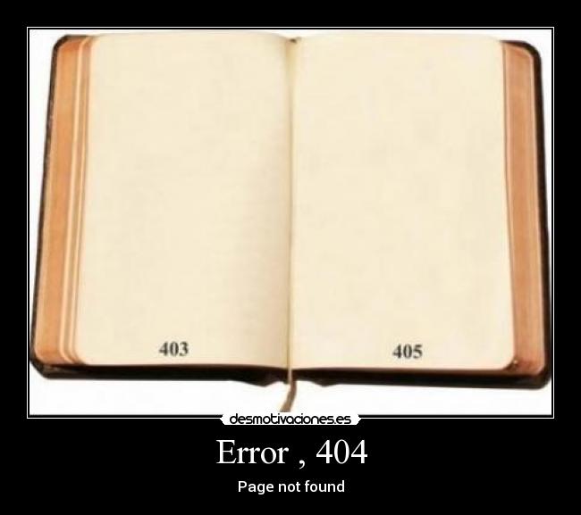 Error , 404 -