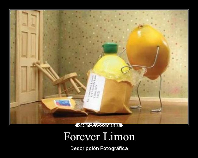 Forever Limon - Descripción Fotográfica