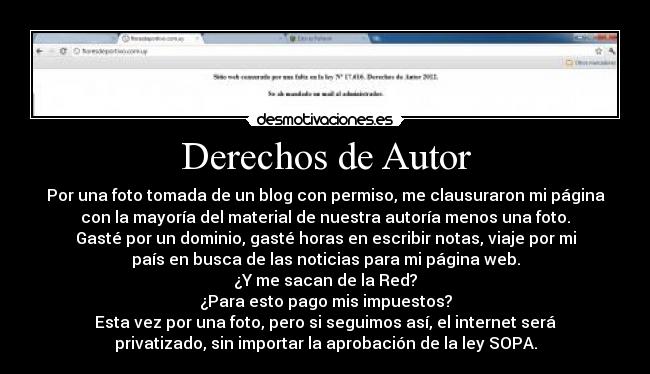 Derechos de Autor - 