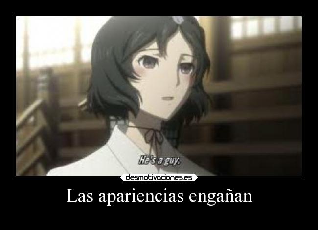 Las apariencias engañan -