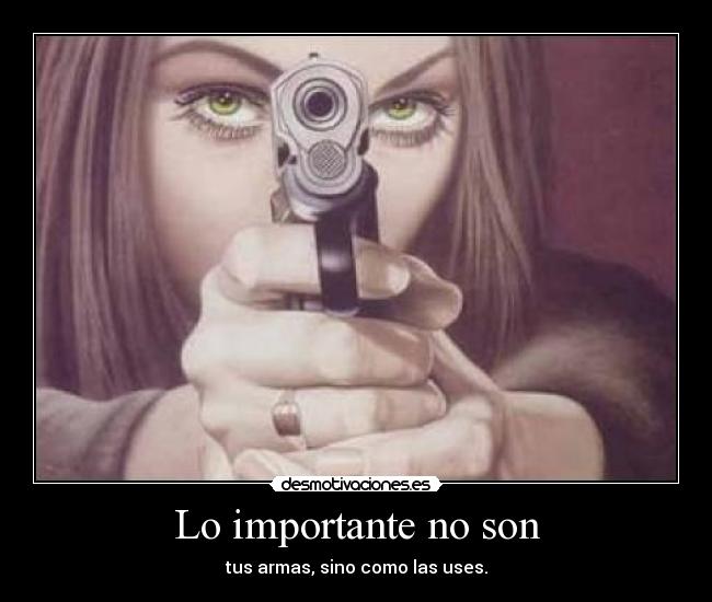 Lo importante no son -